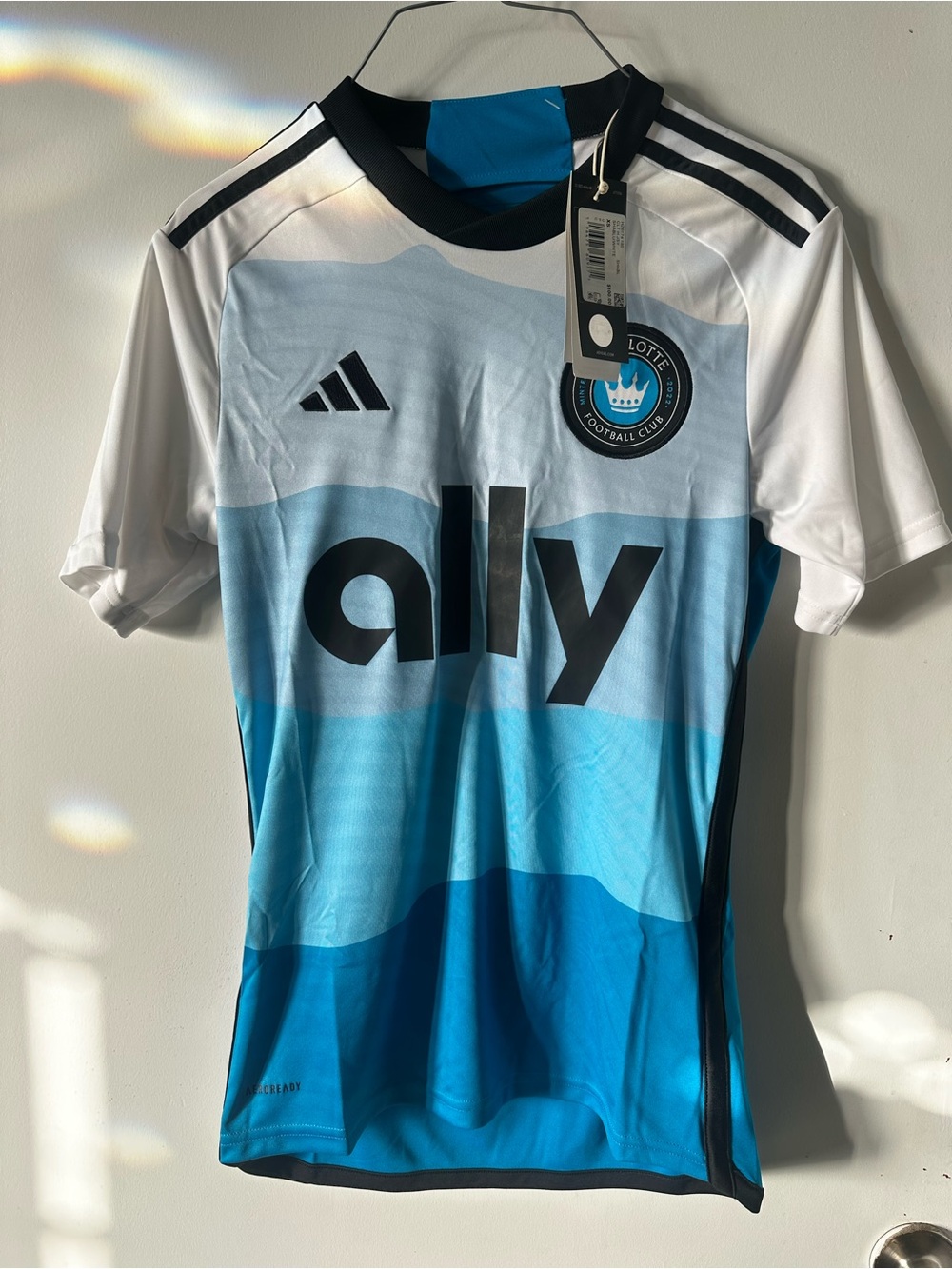 Adidas Charlotte FC soccer jersey sz XS